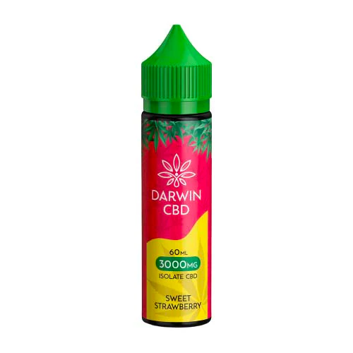 Darwin - Sweet Strawberry - CBD Isolate 60ml - Image 3