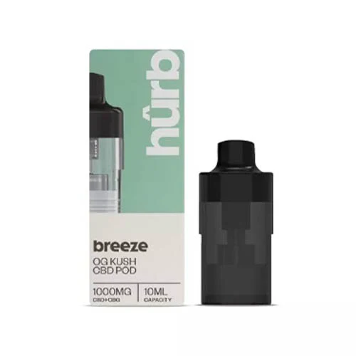 Hurb Breeze CBD 1000mg Prefilled Pod - Image 4
