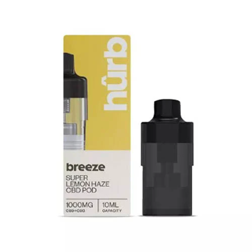 Hurb Breeze CBD 1000mg Prefilled Pod - Image 6