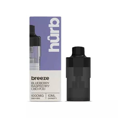 Hurb Breeze CBD 1000mg Prefilled Pod - Image 7
