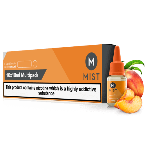 Juicy Peach Vape Juice (10x10ml) - Image 3