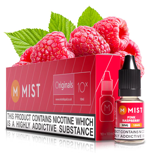 Pink Raspberry E Liquid (10x10ml) - Image 15