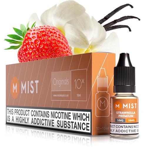 Strawnilla Premium E Liquid (10x10ml) - Image 3